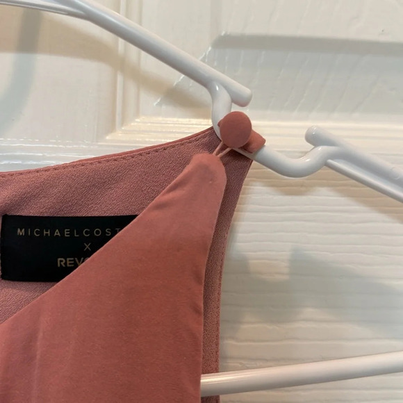 NWT Michael Costello x REVOLVE Lexa Dress in Rose Size Small - Picture 7 of 14